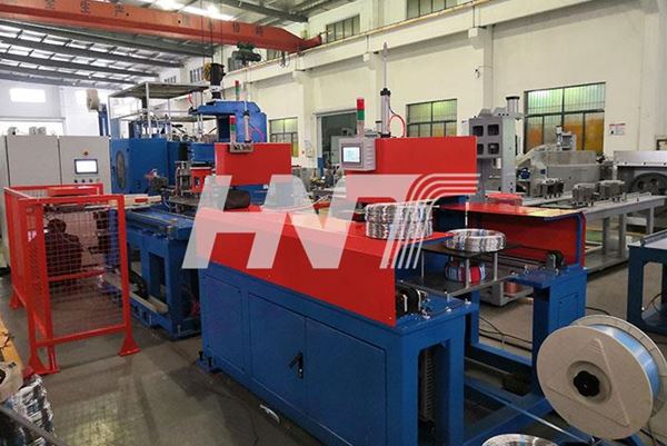 Aluminum Wire Coiling and Packing Machine