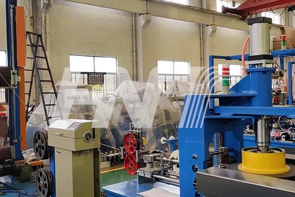 C1246 Winding Machine for photovoltaic and conventional power wires or cables and wrapping film