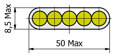 Flat-Cable-Crosshead