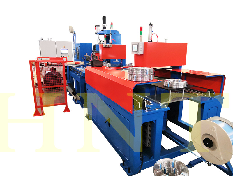 Aluminum-wire-coiling-packing-machine