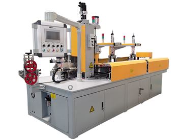 Cable Coiling & 4 Point Strapping Packing Machine