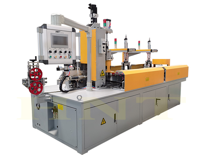 Cable-coiling-strapping-machine