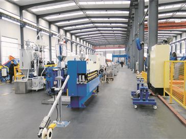 One-step Silane Crosslink Extrusion Line