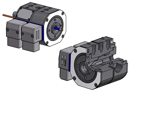 Single Layer Self-centering Crosshead