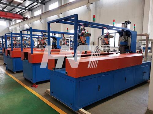 Cable Coiling & 4 Point Strapping Packing Machine