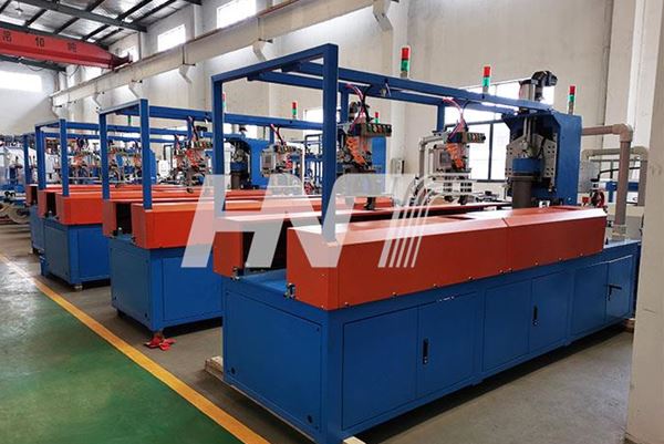 Cable Coiling & 4 Point Strapping Packing Machine