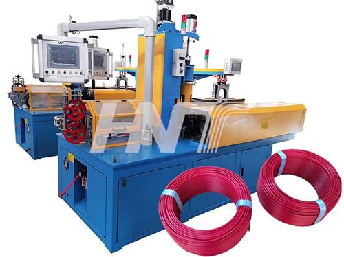 HNT1246 Cable Coiling and Strapping Machine