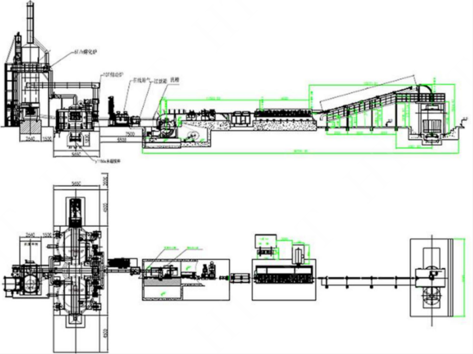 Aluminum Alloy Rod Continuous Casting and Rolling Line